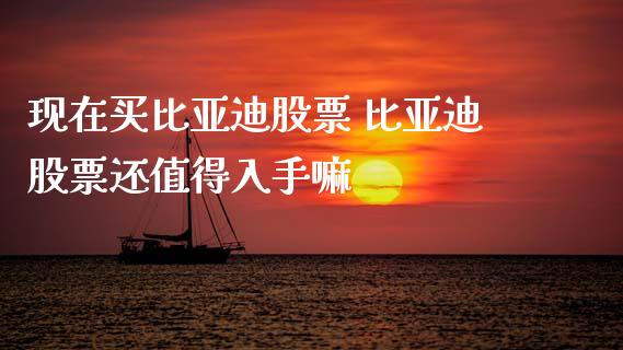 现在买比亚迪股票 比亚迪股票还值得入手嘛_https://www.gzqbddp.com_股票知识_第1张