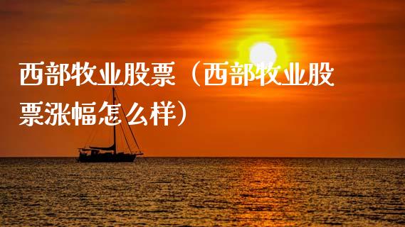 西部**股票（西部**股票涨幅怎么样）_https://www.gzqbddp.com_财经资讯_第1张