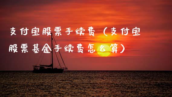 支付宝股票手续费（支付宝股票基金手续费怎么算）_https://www.gzqbddp.com_选股技巧_第1张
