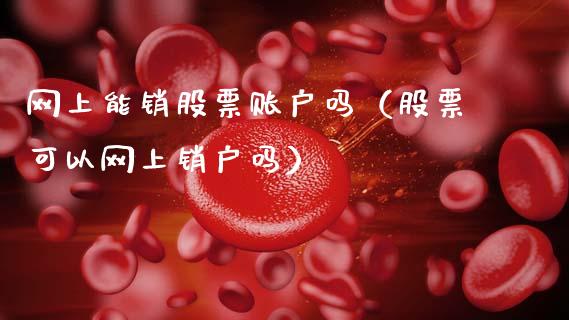 网上能销股票账户吗（股票可以网上销户吗）_https://www.gzqbddp.com_炒股经验_第1张