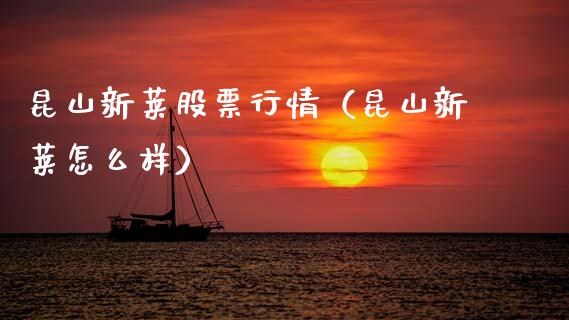 昆山新莱股票行情（昆山新莱怎么样）_https://www.gzqbddp.com_技术分析_第1张