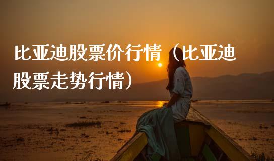 比亚迪股票价行情（比亚迪股票走势行情）_https://www.gzqbddp.com_股票知识_第1张