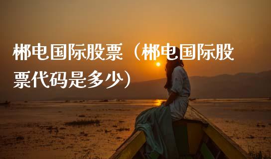 郴电国际股票（郴电国际股票代码是多少）_https://www.gzqbddp.com_技术分析_第1张
