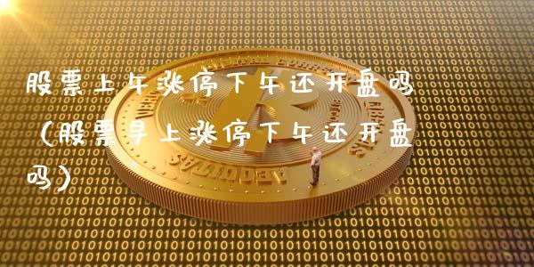 股票上午涨停下午还**吗（股票早上涨停下午还**吗）_https://www.gzqbddp.com_技术分析_第1张