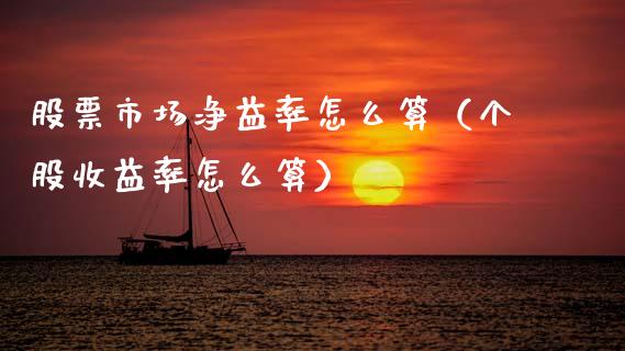 股票市场净益率怎么算（个股收益率怎么算）_https://www.gzqbddp.com_技术分析_第1张