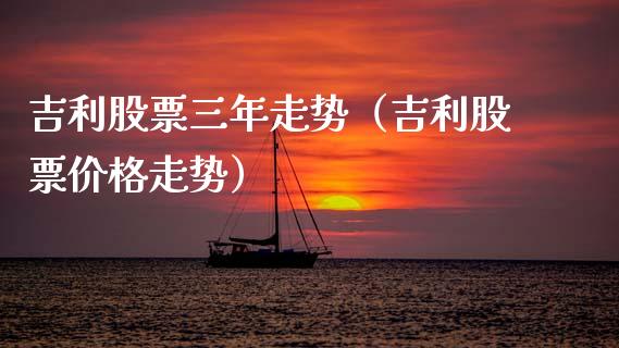 吉利股票三年走势（吉利股票价格走势）_https://www.gzqbddp.com_股票知识_第1张
