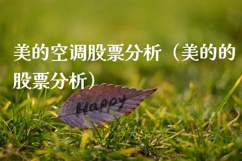 美的空调股票分析（美的的股票分析）_https://www.gzqbddp.com_炒股经验_第1张