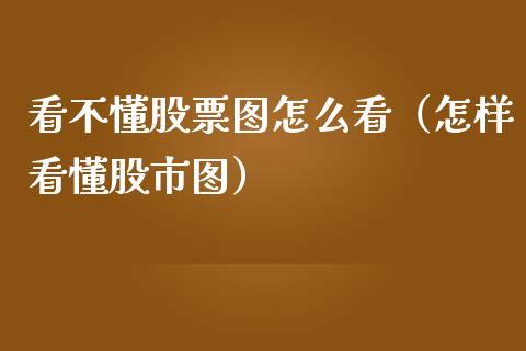看不懂股票图怎么看（怎样看懂股市图）_https://www.gzqbddp.com_炒股经验_第1张