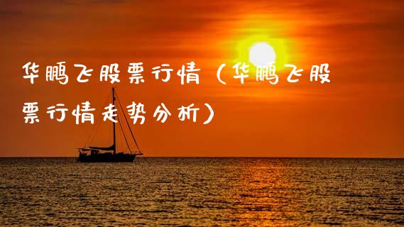华鹏飞股票行情（华鹏飞股票行情走势分析）_https://www.gzqbddp.com_技术分析_第1张