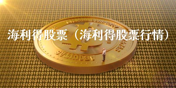 海利得股票（海利得股票行情）_https://www.gzqbddp.com_技术分析_第1张