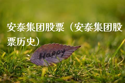 安泰集团股票（安泰集团股票历史）_https://www.gzqbddp.com_财经资讯_第1张