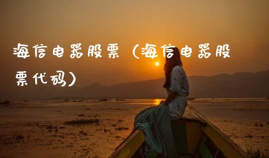 海信电器股票（海信电器股票代码）_https://www.gzqbddp.com_技术分析_第1张