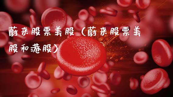 蔚来股票美股（蔚来股票美股和港股）_https://www.gzqbddp.com_选股技巧_第1张