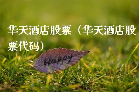 华天酒店股票（华天酒店股票代码）_https://www.gzqbddp.com_技术分析_第1张