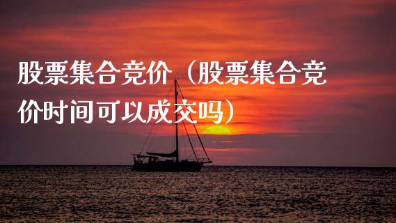 股票**竞价（股票**竞价时间可以成交吗）_https://www.gzqbddp.com_财经资讯_第1张