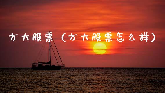 方大股票（方大股票怎么样）_https://www.gzqbddp.com_技术分析_第1张