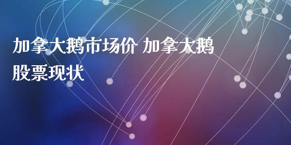 加拿大鹅市场价 加拿大鹅股票现状_https://www.gzqbddp.com_选股技巧_第1张