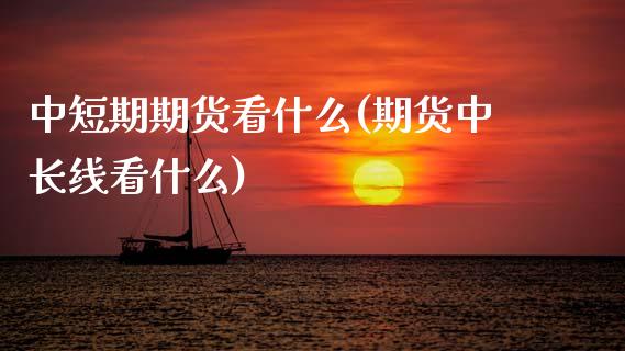 中短期期货看什么(期货中长线看什么)_https://www.gzqbddp.com_技术分析_第1张