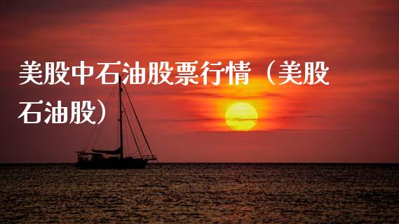 美股中石油股票行情（美股石油股）_https://www.gzqbddp.com_选股技巧_第1张