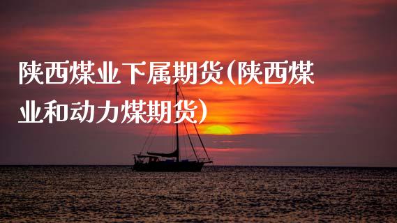 陕西煤业下属期货(陕西煤业和动力煤期货)_https://www.gzqbddp.com_财经直播室_第1张